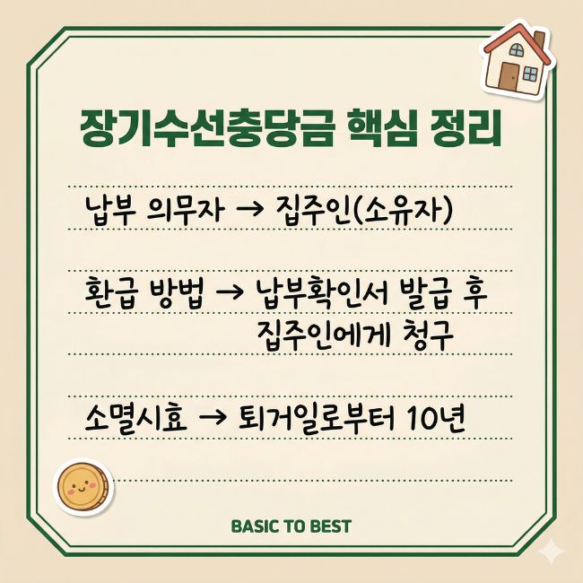 장기수선충당금 핵심정리